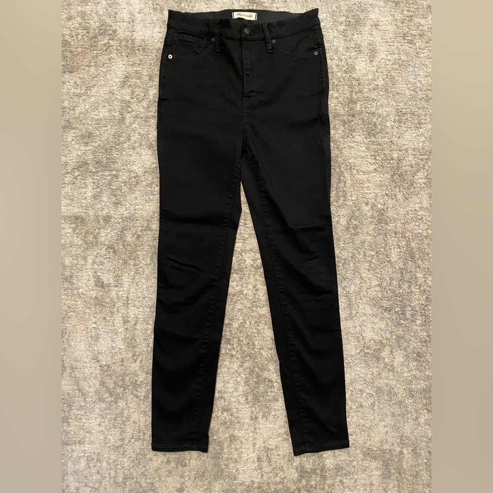 Black Madewell 10” High Rise Skinny Jeans